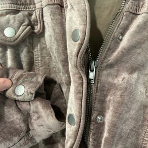 Free people,velvet coat! Warm